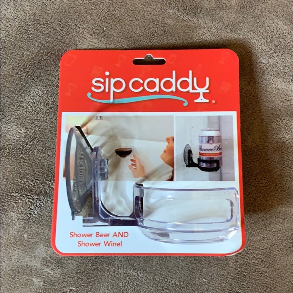 NEW SipCaddy Shower Cup Holder